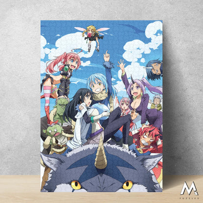 🧩 Puzzle Collector – That Time I Got Reincarnated as a Slime – 1000 pièces + Poster – 48 x 68 cm 🧩