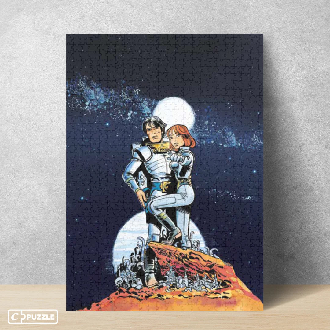 🧩 Puzzle Collector – Valérian – Poster + Puzzle 1000 pièces – 48 x 68 cm 🚀🌌
