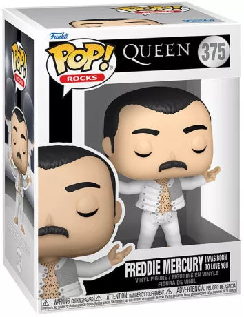 🎤🤍 Funko Pop! N°375 – Freddie Mercury “I Was Born to Love You” (Freddie Mercury « Je suis né pour t’aimer ») – Queen 🤍🎤