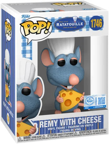👨‍🍳🧀 Funko Pop! N°1746 – Remy with Cheese (Rémy avec fromage) – Ratatouille 🧀👨‍🍳