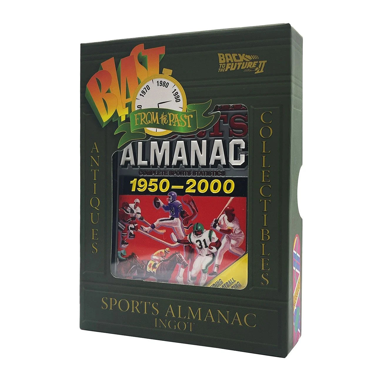 ⏱️📕 Retour vers le futur II – Sports Almanac – Lingot de collection – Édition limitée à 2 015 exemplaires 📕⏱️