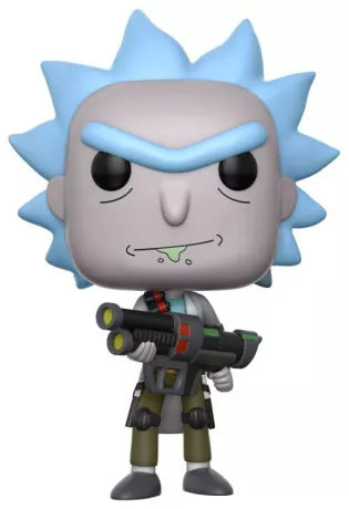 🔫🧪 Funko Pop! Animation N°172 – Weaponized Rick (Rick armé) – Rick and Morty 🧪🔫