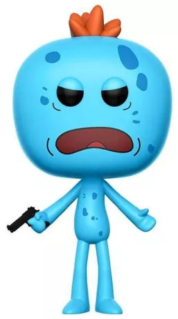 🔵🔫 Funko Pop! Animation N°174 – Mr. Meeseeks with Gun (Chase Edition) – Rick and Morty 🔫🔵   ( occasion )