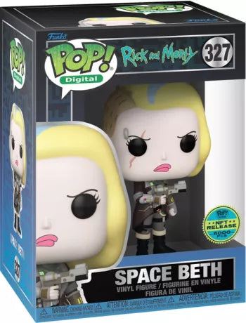 🚀🧬 Funko Pop! Digital N°327 – Space Beth (Beth de l’espace) – Ultra Limited Edition 5 000 pièces – Rick and Morty 🧬🚀
