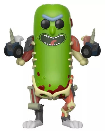 🥒🔫 Funko Pop! Animation N°333 – Pickle Rick (Rick Cornichon) – Rick et Morty (Rick and Morty) 🔫🥒