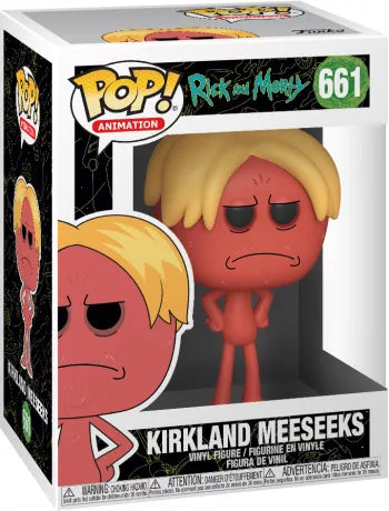 😡🧬 Funko Pop! Animation N°661 – Kirkland Meeseeks – Rick and Morty 🧬😡