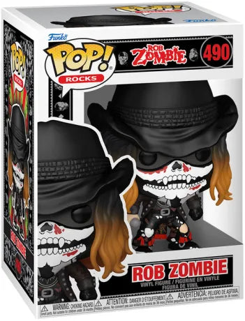 🎤💀 Funko Pop! Rocks N°490 – Rob Zombie – Rob Zombie 💀🎤