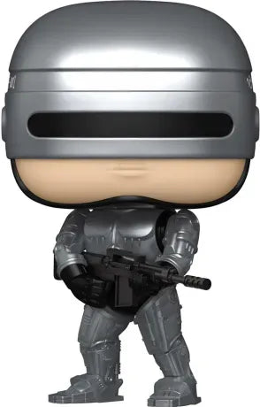 🤖🔫 Funko Pop! Movies N°1989 – RoboCop (Metallic) – RoboCop 2 🔫🤖