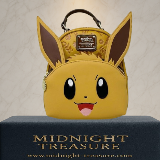 🌟🦊 Sac à Dos Convertible Loungefly – Évoli Cosplay – Pokémon 🦊🌟