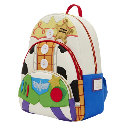 🤠⭐ Sac à Dos Loungefly – Toy Story 5 – Woody, Jessie & Buzz l'Éclair ⭐🚀