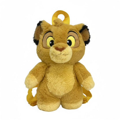 Sac à dos peluche Disney – Simba – Le Roi Lion – 30 x 23 x 14 cm. Peluche douce avec bretelles réglables, représentant Simba bébé. Un sac adorable parfait pour les fans du Roi Lion.