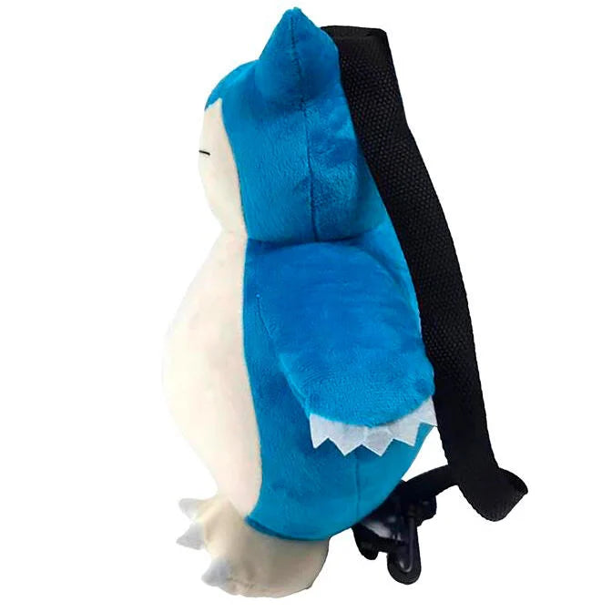 🟦 Sac à dos Peluche – Ronflex – Pokémon – 35 cm 🟦