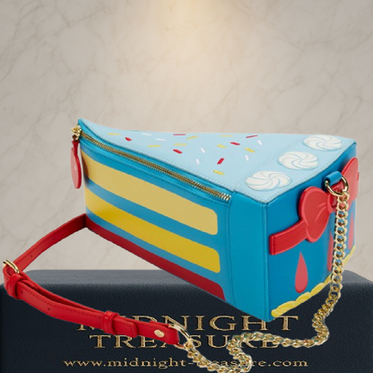 🎂🍒 Sac Bandoulière Loungefly Disney – Blanche-Neige – Gâteau 🍰🍎