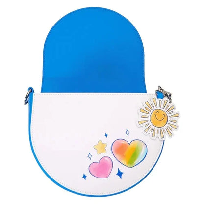 🌈💙 Sac Bandoulière Loungefly – Care Bears (Bisounours) – Arc-en-ciel 💙🌈