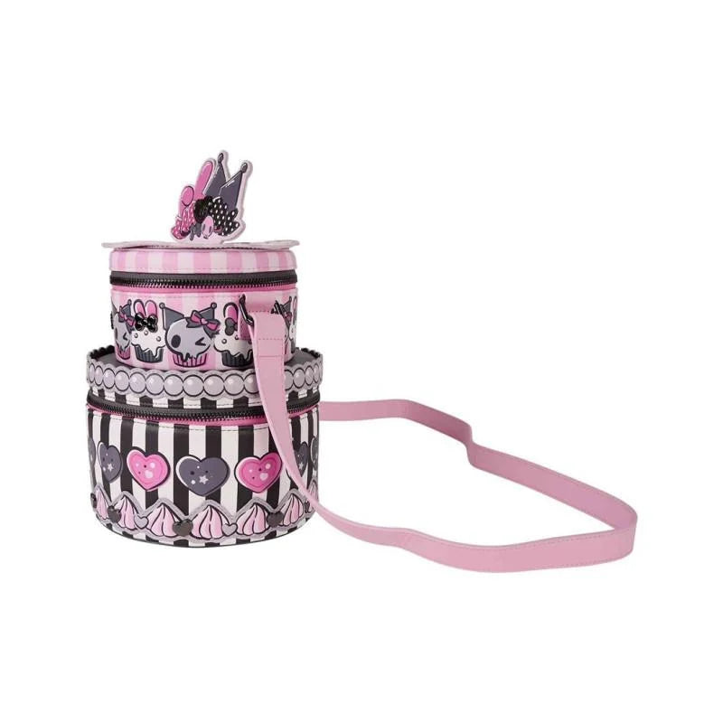 💖🖤 Sac Bandoulière Loungefly – My Melody & Kuromi – Sanrio 🖤💖
