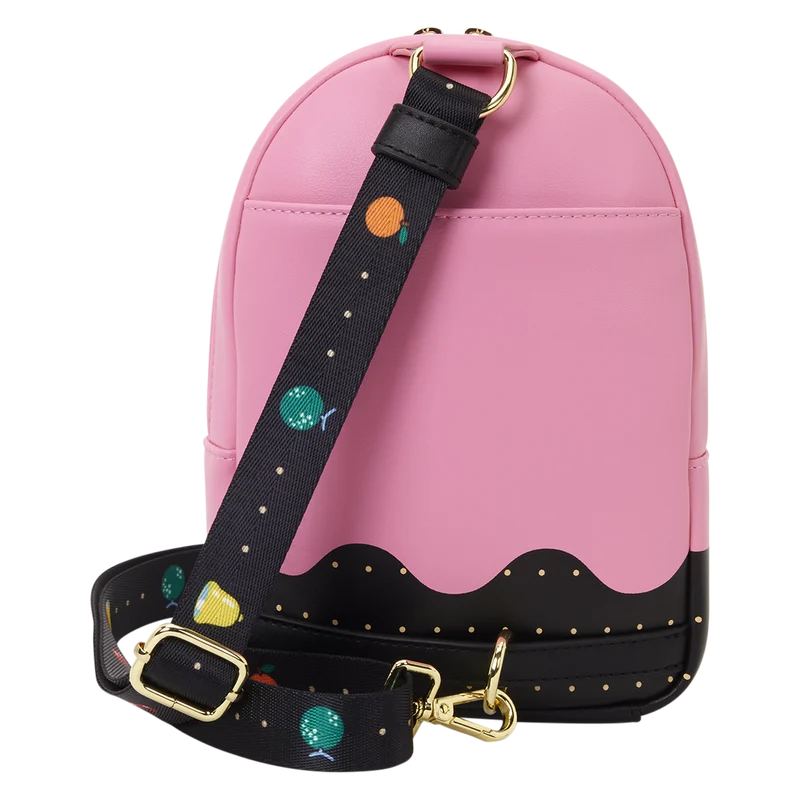 👻🩷 Sac Sling Bandoulière Loungefly – PAC-MAN – Pinky Ghost  15 x 22 x 5 cm🩷👻