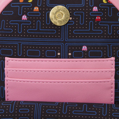 👻🩷 Sac Sling Bandoulière Loungefly – PAC-MAN – Pinky Ghost  15 x 22 x 5 cm🩷👻