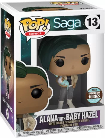🪽👶 Funko Pop! Comics N°13 – Alana with Baby Hazel (Alana avec bébé Hazel) – Specialty Series – Saga 👶🪽