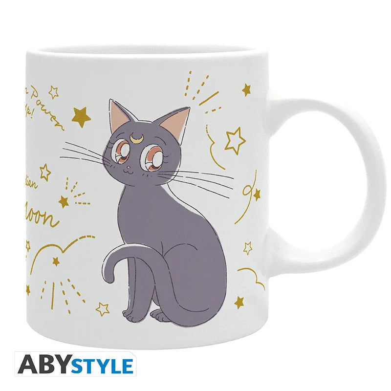🌙🐈 SAILOR MOON - Mug Luna & Artemis - 320 ml 🐈🌙