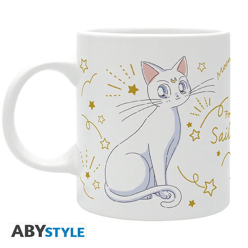 🌙🐈 SAILOR MOON - Mug Luna & Artemis - 320 ml 🐈🌙