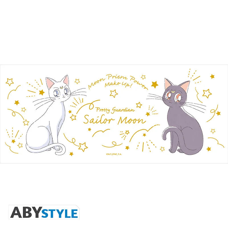 🌙🐈 SAILOR MOON - Mug Luna & Artemis - 320 ml 🐈🌙