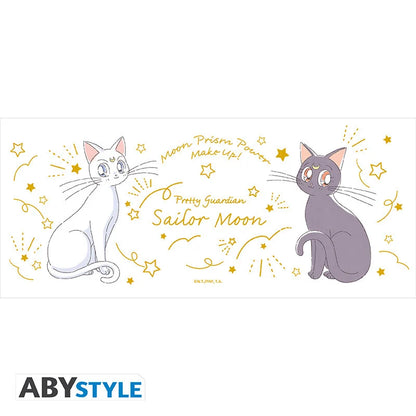 🌙🐈 SAILOR MOON - Mug Luna & Artemis - 320 ml 🐈🌙