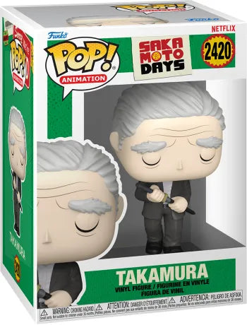 🗡️👴 Funko Pop! Animation N°2420 – Takamura – Sakamoto Days 👴🗡️