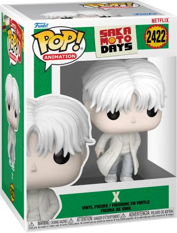 ❌🩺 Funko Pop! Animation N°2422 – X (Slur) – Sakamoto Days 🩺❌