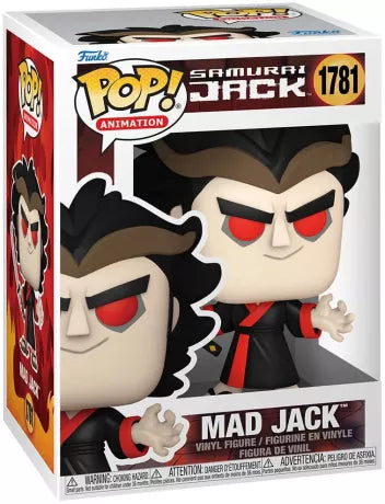 ⚔️🔥 Funko Pop! Animation N°1781 – Mad Jack – Samurai Jack 🔥⚔️