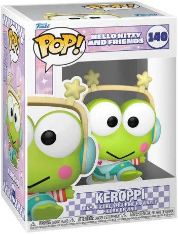 🎧⭐ Funko Pop! Sanrio N°140 – Keroppi (K-Pop) – Hello Kitty and Friends ⭐🎧