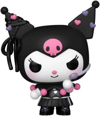 🖤🎤 Funko Pop! Animation N°143 – Kuromi (K-Pop Outfit) (Kuromi – Tenue K-Pop) – Exclusive – Hello Kitty and Friends 🎤🖤