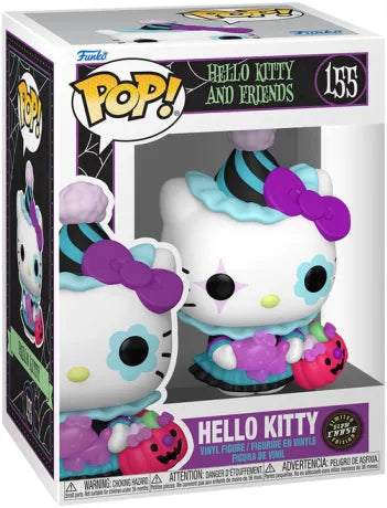 🎃🎀 Funko Pop! Animation N°155 – Hello Kitty Spooky (Hello Kitty Effrayante) – Chase – Glow in the Dark – Hello Kitty and Friends 🎀🎃