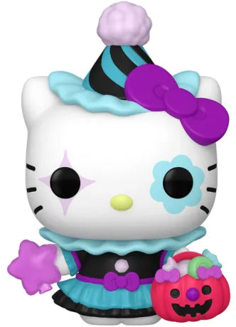 🎃🤡 Funko Pop! Animation N°155 – Hello Kitty Spooky (Hello Kitty Clown d’Halloween) – Hello Kitty and Friends – Glow in the Dark 🤡🎃