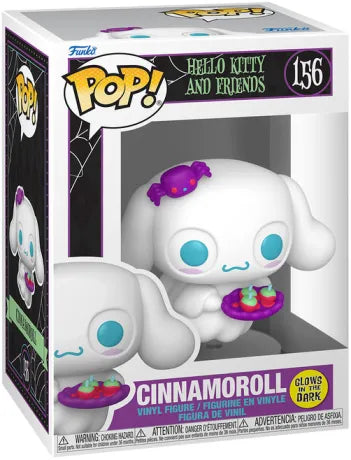 👻🍬 Funko Pop! Animation N°156 – Cinnamoroll Spooky (Cinnamoroll Fantomatique) – Hello Kitty and Friends – Glow in the Dark 🍬👻