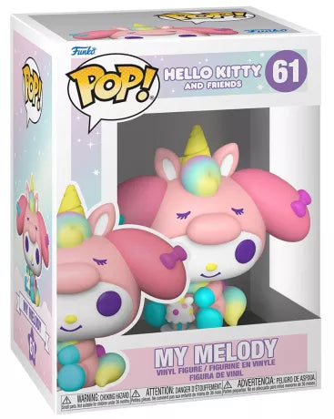 🦄🎀 Funko Pop! Hello Kitty and Friends N°61 – My Melody (Licorne) 🎀🦄