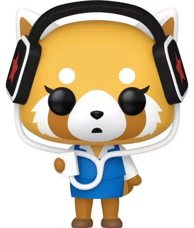 🎧🐼 Funko Pop! N°97 – Aggretsuko with Headphones (Aggretsuko avec casque) – Aggretsuko 🐼🎧