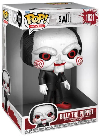 🩸🪚 Funko Pop! Movies N°1821 – Billy the Puppet – 10 Inch (25 cm) – Saw 🪚🩸