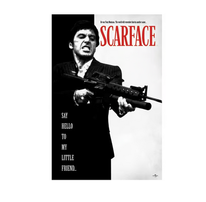 🔫🎬 Scarface – Say Hello To My Little Friend – Maxi Poster 91,5 x 61 cm 🎬🔫