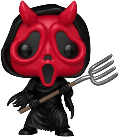 😈🔱 Funko Pop! Movies N°2114 – Devil Ghost Face (Ghost Face démoniaque) – Scream – Exclusive (Exclusivité) 🔱😈