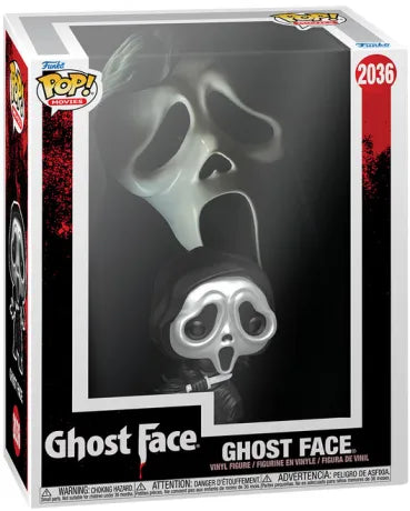 🔪📼 Funko Pop! Movies N°2036 – Ghost Face (Metallic) – VHS Cover – Scream 📼🔪