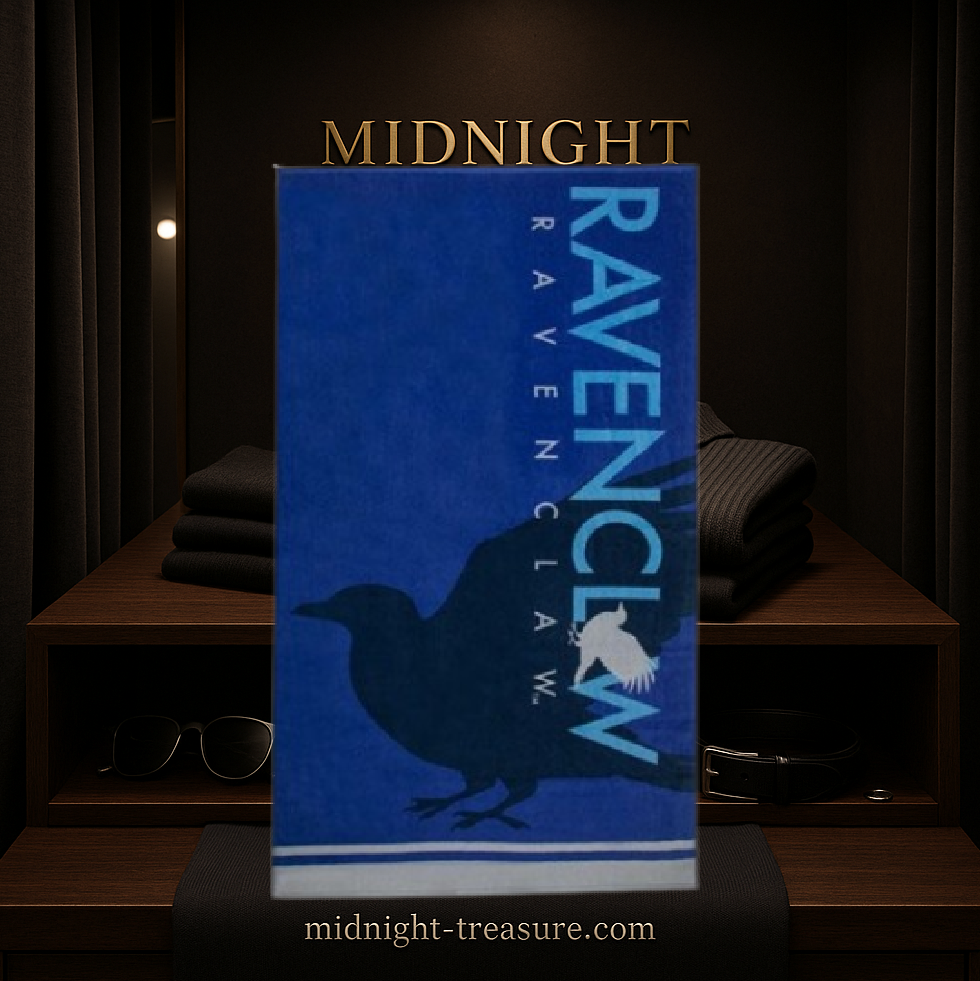 🧼📘 Serviette Collector – Maison Serdaigle – 140 x 70 cm – Harry Potter 📘🧼