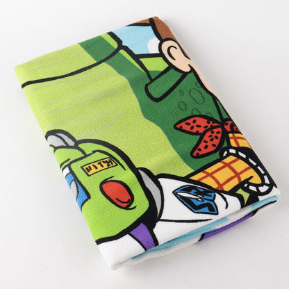 🤠🚀 Serviette de Plage Toy Story – 70 x 140 cm – Disney Pixar 🌟🏖️