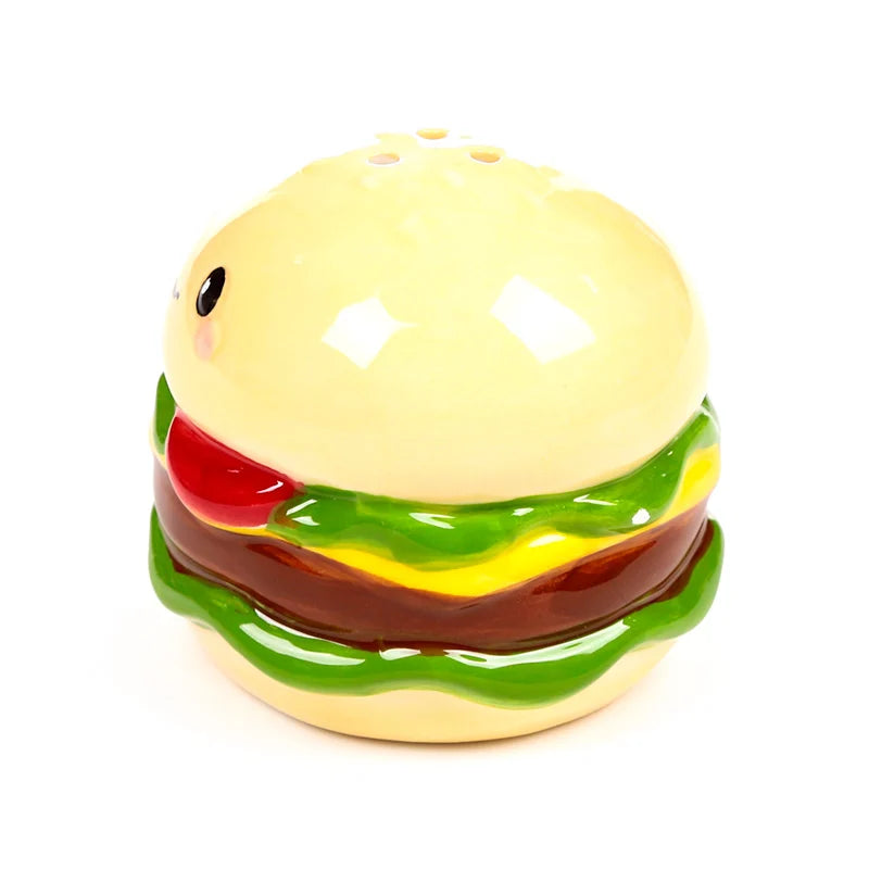 🍔🍟 Set Salière & Poivrière – Burger & Frites – Kawaii 🍟🍔