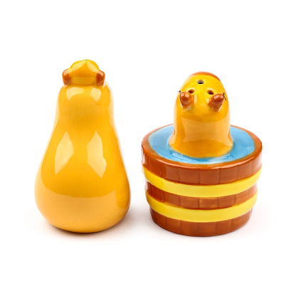 🐹🧂 Set Salière & Poivrière – Duke le Capybara – Kawaii 🧂🐹