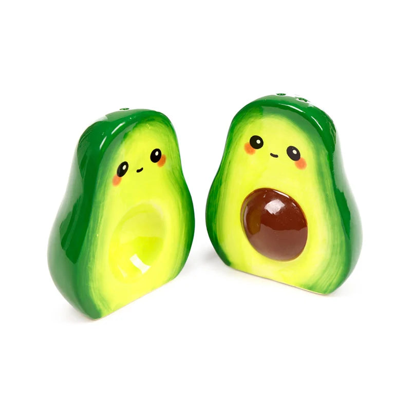 🥑💚 Set Salière & Poivrière – Pedro l’Avocat – Kawaii 💚🥑