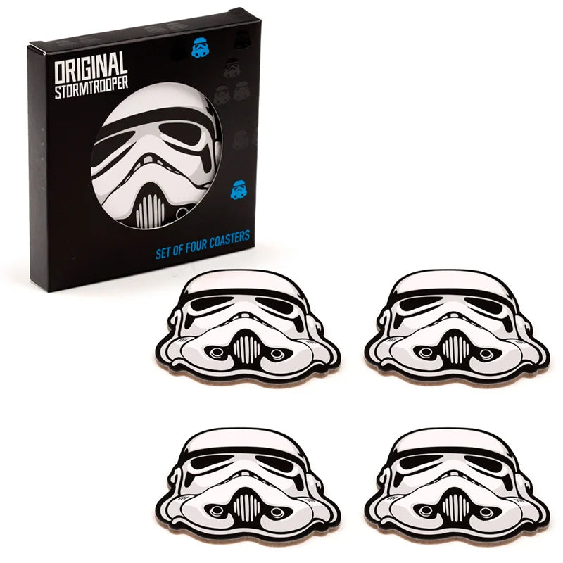 🪐☕ Set de 4 Sous-Verres – Stormtrooper – Star Wars ☕🪐