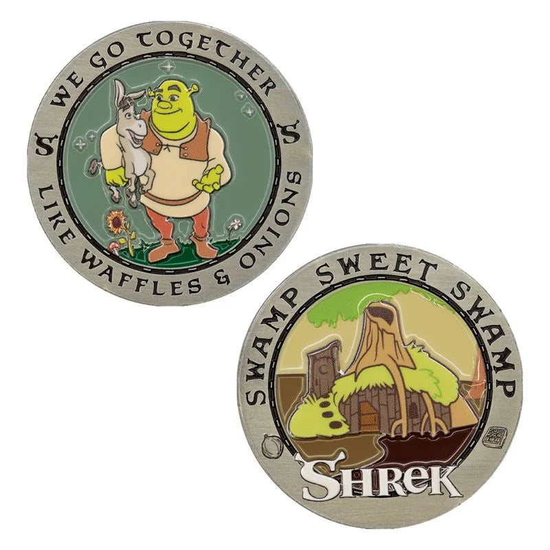 🧅🪙 Shrek – Swamp Sweet Swamp – Pièce de collection édition limitée 🪙🧅