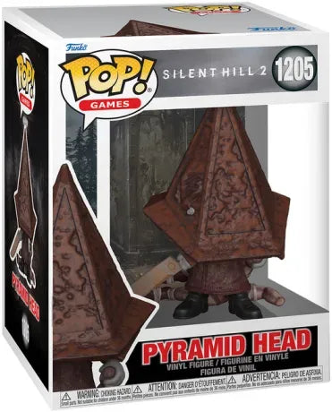 🔺🔪 Funko Pop! Games N°1205 – Pyramid Head (Tête de Pyramid) – Silent Hill 2 🔪🔺