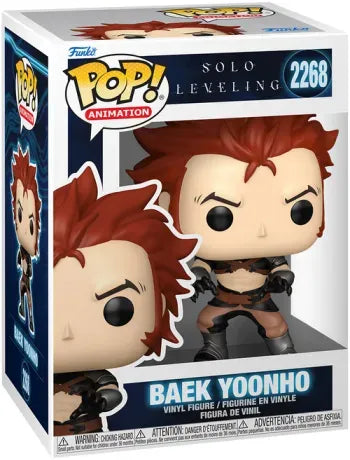 🐺🔥 Funko Pop! Animation N°2268 – Baek Yoonho – Solo Leveling 🔥🐺