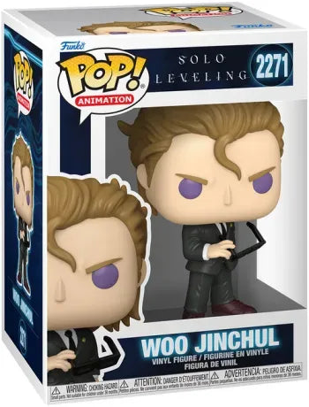 🕶️⚔️ Funko Pop! Animation N°2271 – Woo Jinchul – Solo Leveling ⚔️🕶️